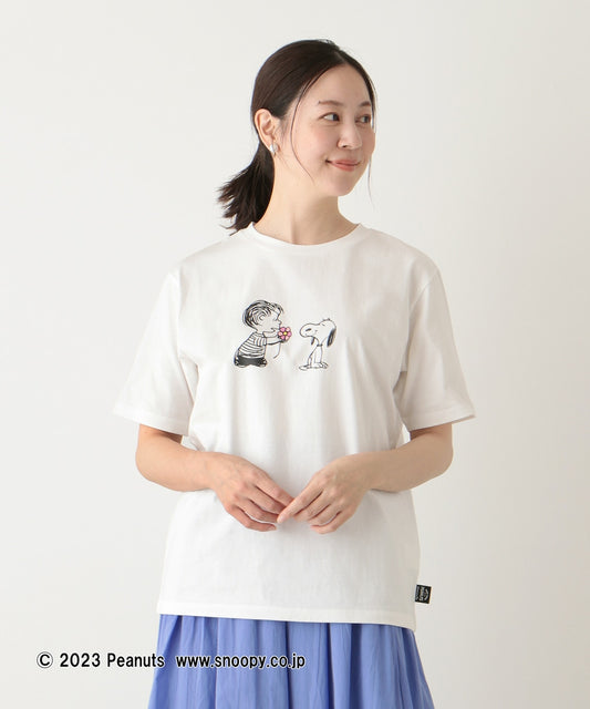 【Order】Afternoon Tea LIVING x "TAKE CARE WITH PEANUTS" Tshirt