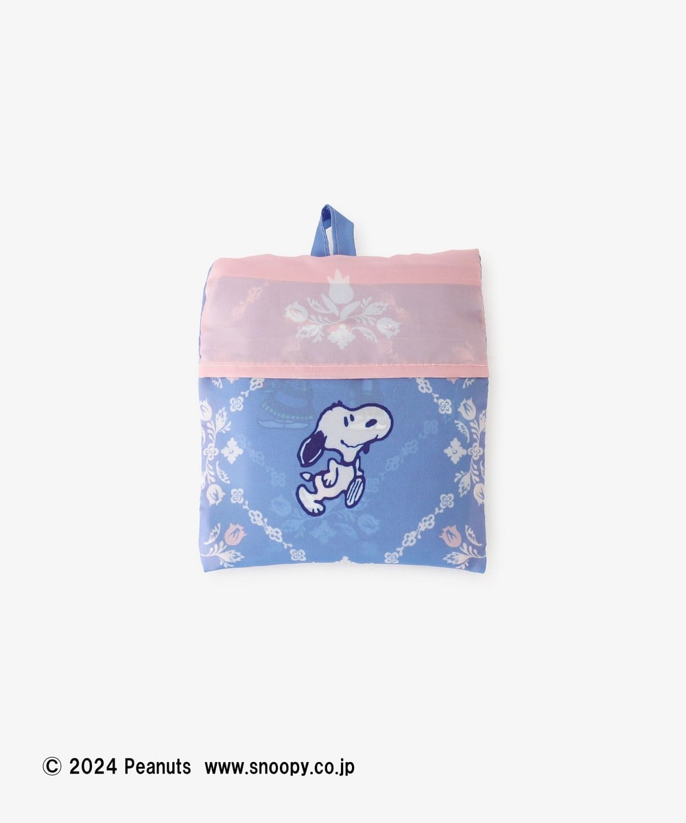 【Order】Afternoon Tea Living "PEANUTS IN AMSTERDAM" Pocketable Shopping Bag (2 colors)