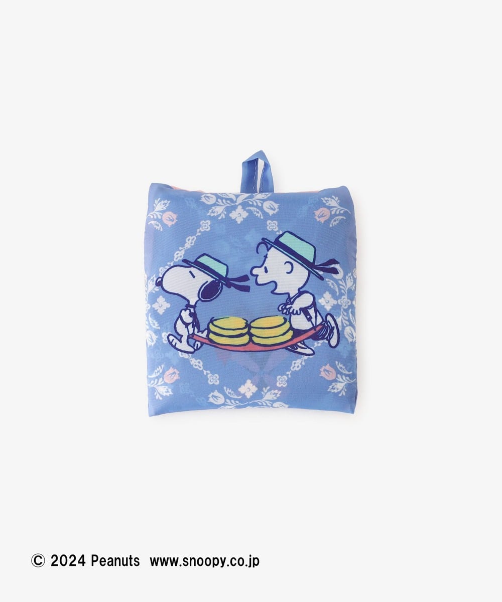 【Order】Afternoon Tea Living "PEANUTS IN AMSTERDAM" Pocketable Shopping Bag (2 colors)