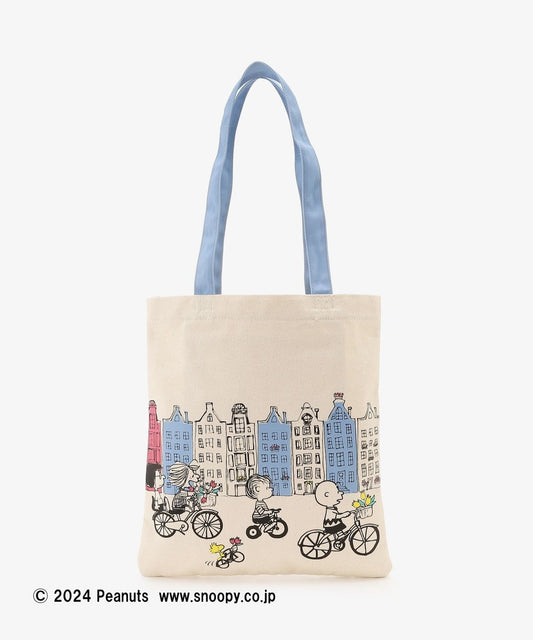 【Order】Afternoon Tea Living "PEANUTS IN AMSTERDAM" Canvas Tote Bag 