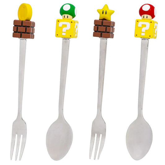 【Order】USJ Nintendo World Cutlery Set