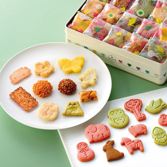 【Order】Agemochi Cocoro Cookie Square Box