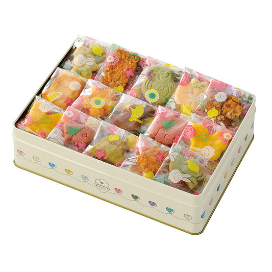 【Order】Agemochi Cocoro Cookie Square Box