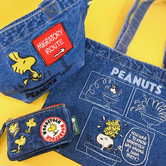 Snoopy Fair 2024 刺繡牛仔系列 - Pouch / 手提袋