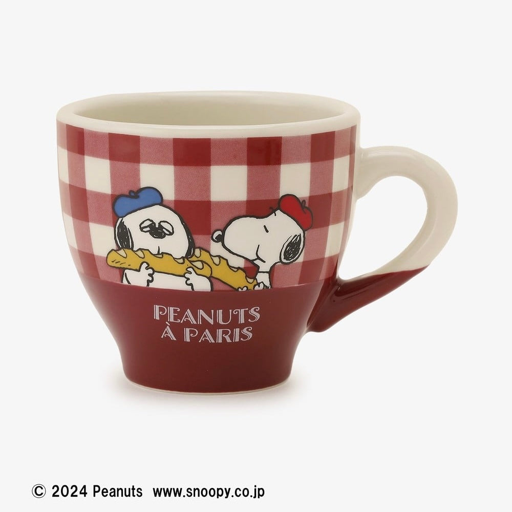 【預訂｜10月】Afternoon Tea Living「PEANUTS IN PARIS」- 馬克杯 瓷杯 / 杯蓋