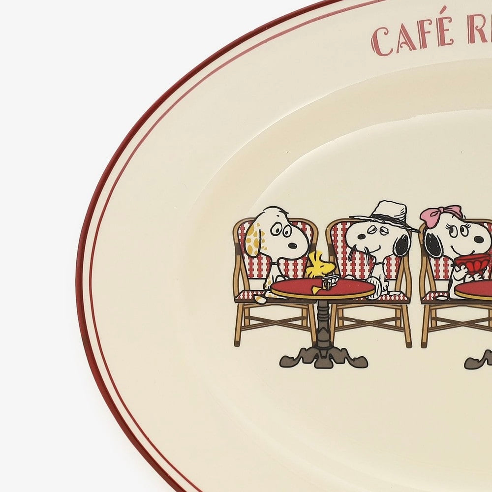 【預訂｜10月】Afternoon Tea Living「PEANUTS IN PARIS」- 餐碟