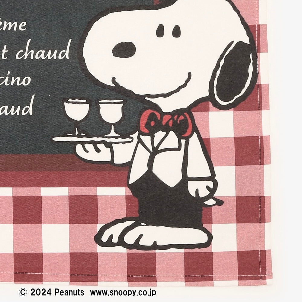 【Pre-order | Oct】Afternoon Tea Living "PEANUTS IN PARIS" - Snoopy & Woodstock Tea Towel Kitchen Cloth