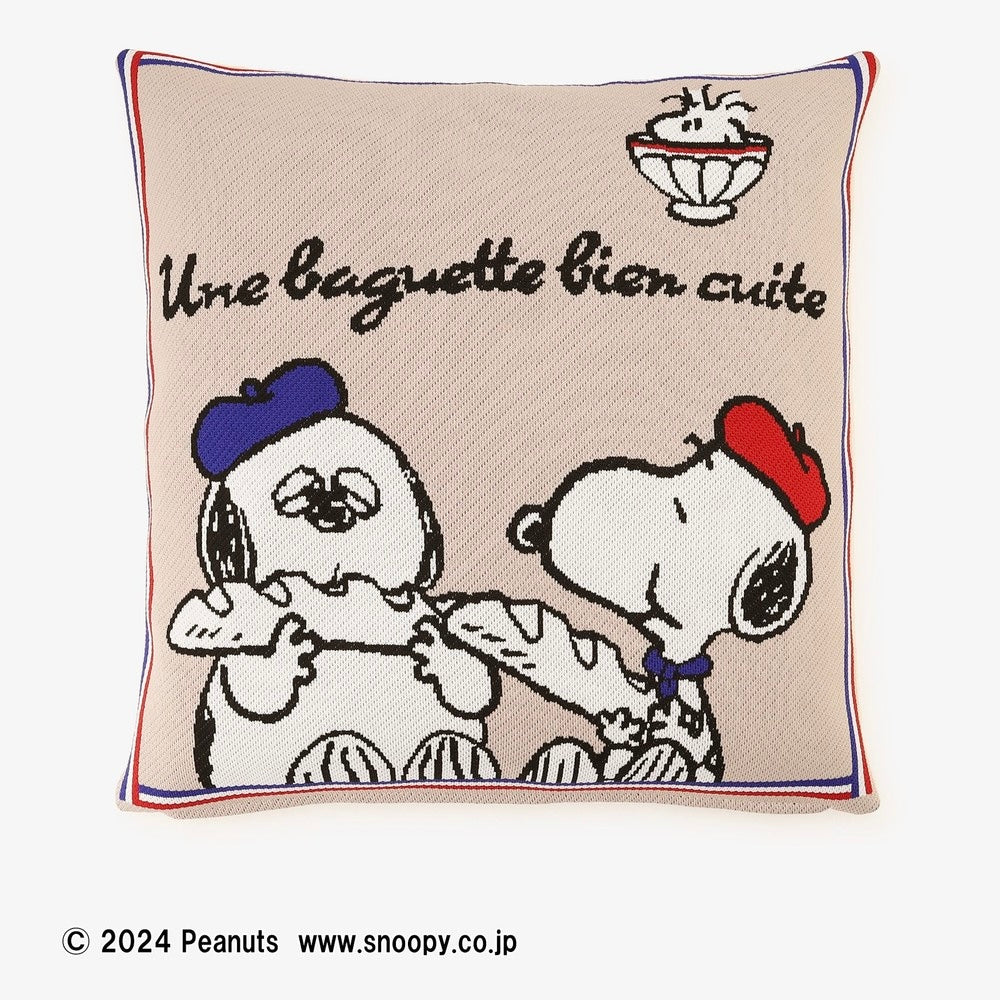 【Pre-order | Oct】Afternoon Tea Living "PEANUTS IN PARIS" - Cushion Cover