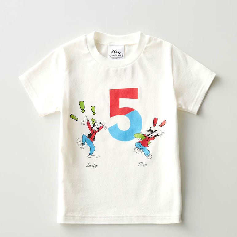 【訂貨】Disney 數字 T-shirt 多款可選（小童）