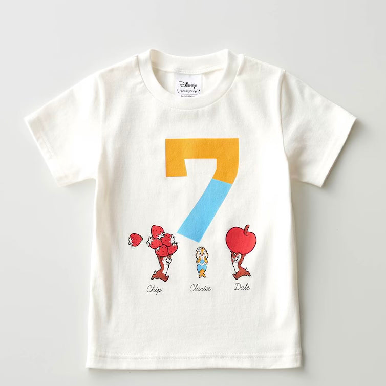 [Order] Disney Number T-shirts (Kids)