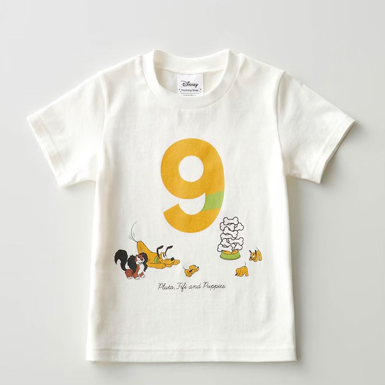 [Order] Disney Number T-shirts (Kids)