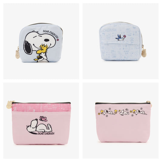 【Order】Afternoon Tea LIVING x「TAKE CARE WITH PEANUTS」Pouch