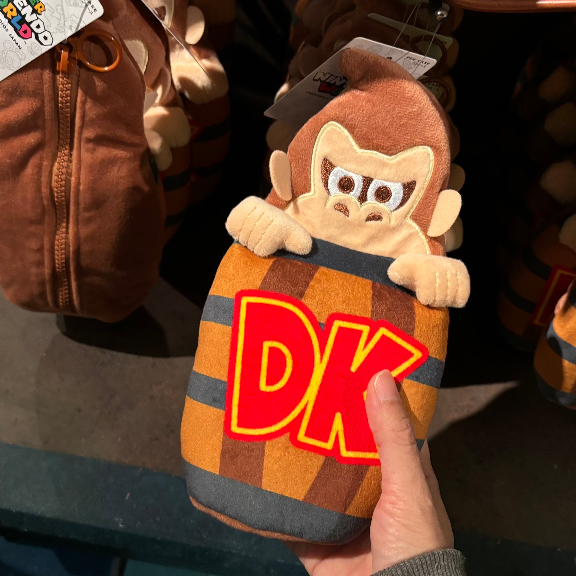 USJ 任天堂世界 Donkey Kong 系列 - Donkey Kong 公仔筆袋