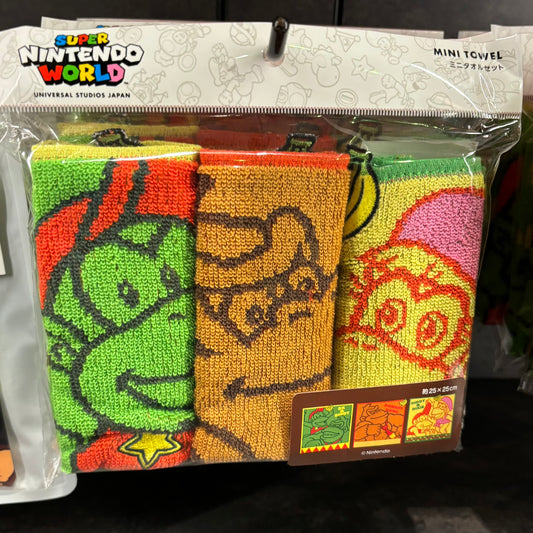 【Order】USJ Nintendo World Donkey Kong Series - Mini Towel Set 3pcs