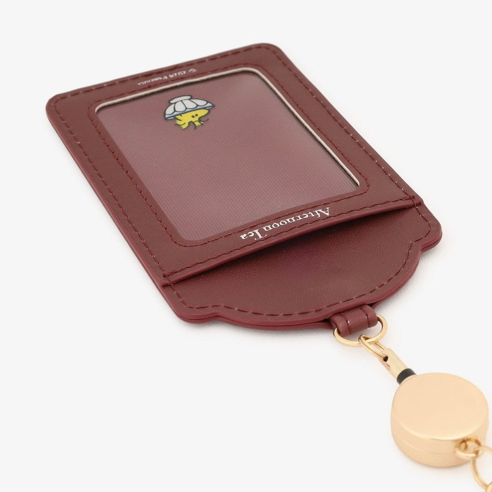 【Pre-order | Oct】Afternoon Tea Living "PEANUTS IN PARIS" - Reel card holder Retractable ID holder