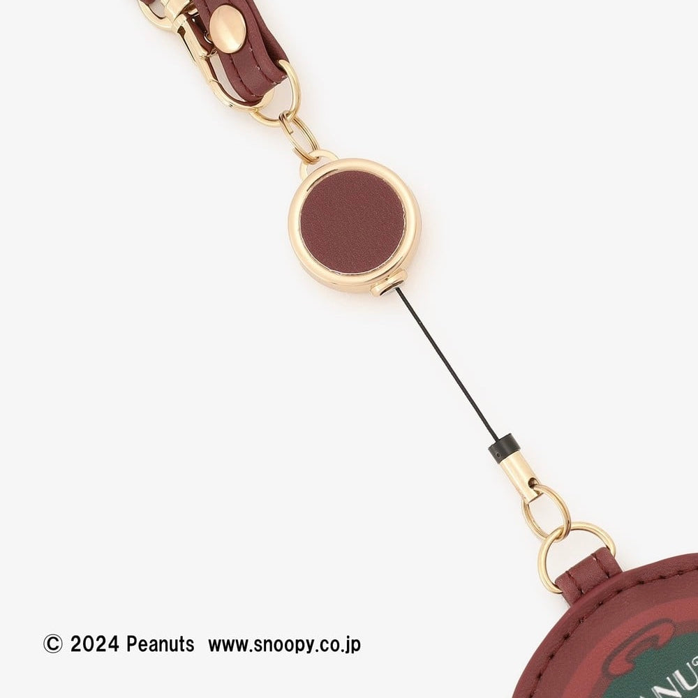 【Pre-order | Oct】Afternoon Tea Living "PEANUTS IN PARIS" - Reel card holder Retractable ID holder