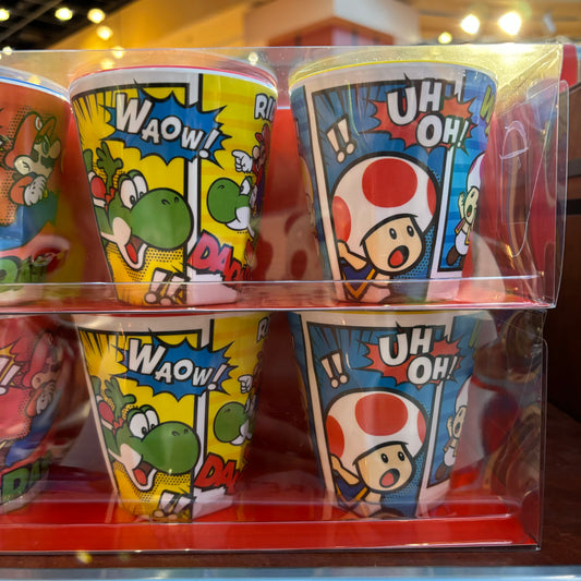 【Order】USJ Nintendo World Plastic Cup Set