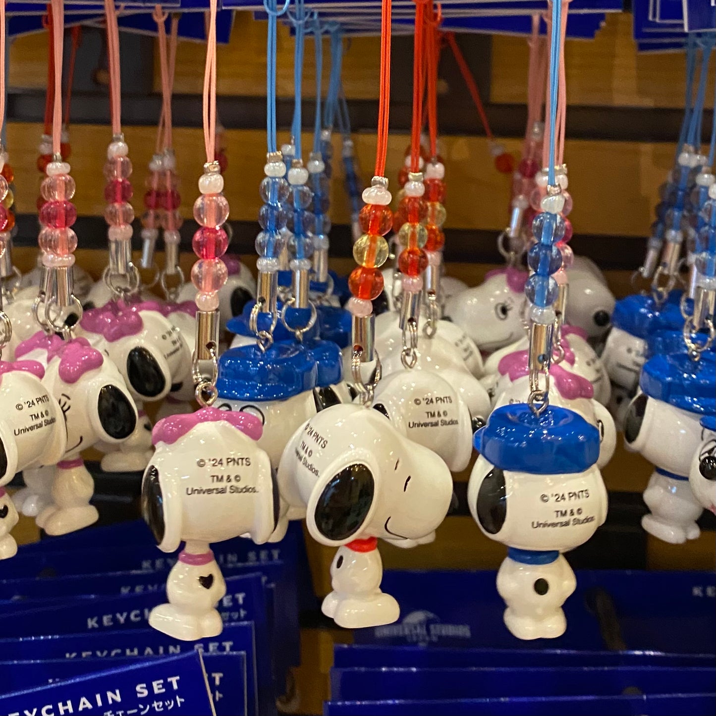 【Order】USJ Snoopy Belle Olaf Strap Set