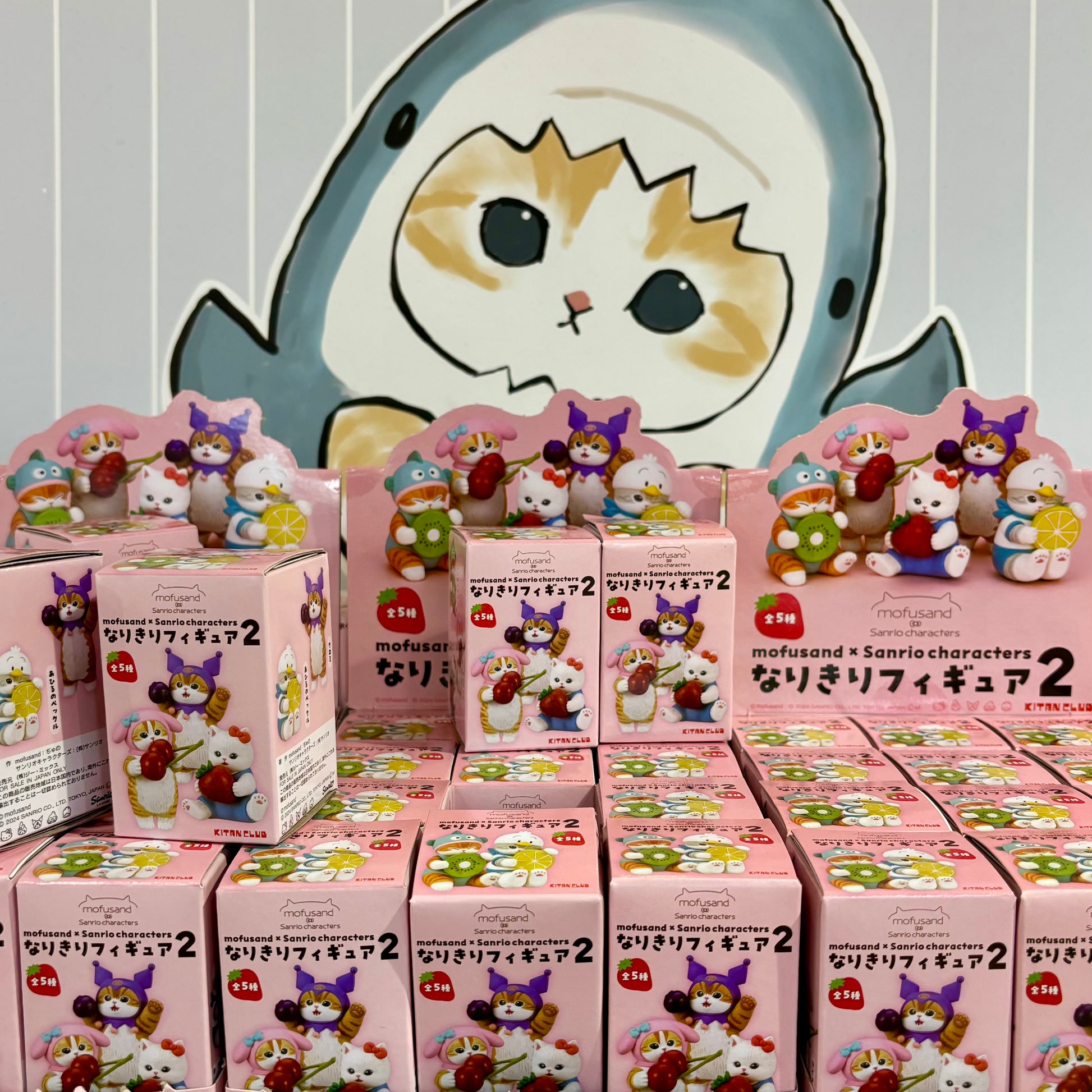 Mofusand Sanrio Mini Figure 第二彈盲盒