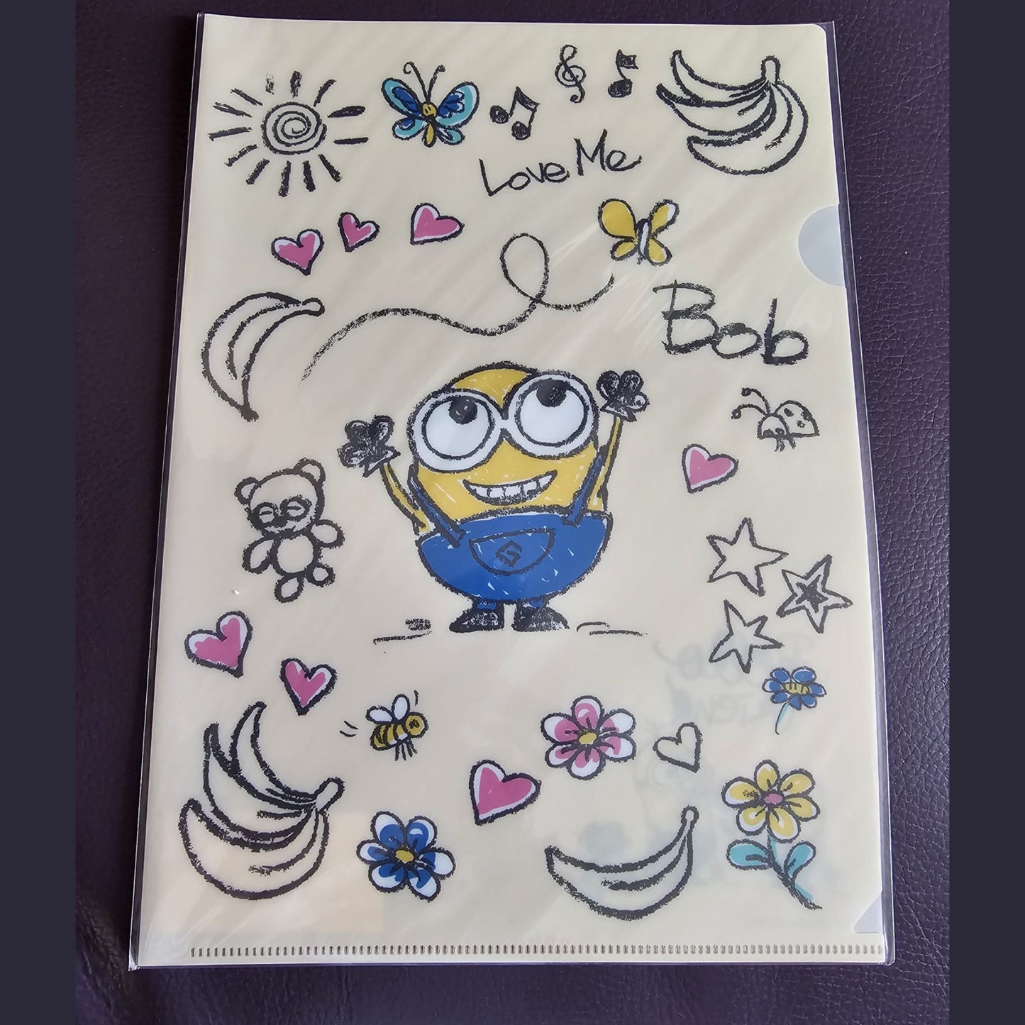 Minions Bob A4 File（塗鴉風）