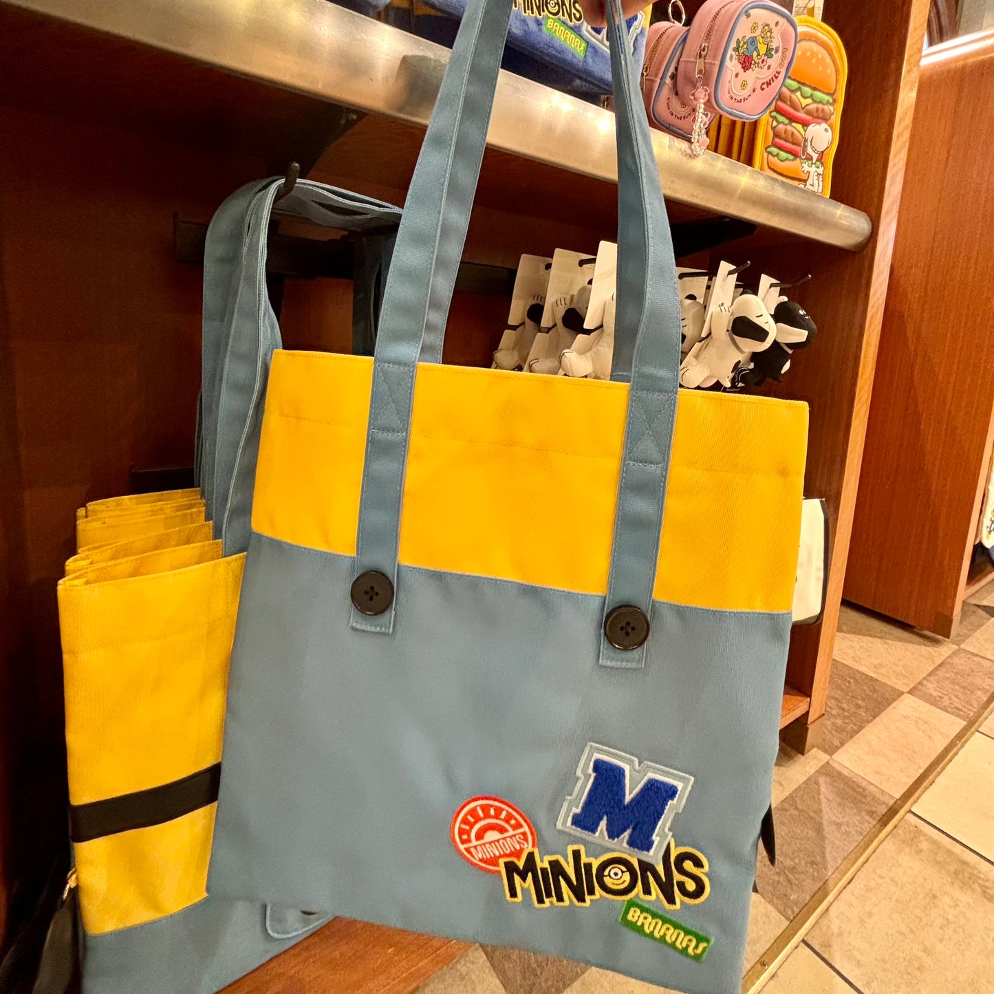 【訂貨】USJ MINIONS Flat Pouch / 手提袋