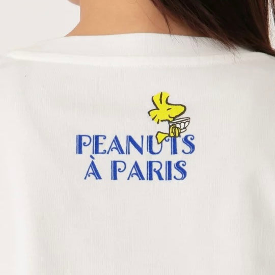 【Pre-order｜October】Afternoon Tea Living "PEANUTS IN PARIS" - Sweatshirt (Snoopy & Siblings)