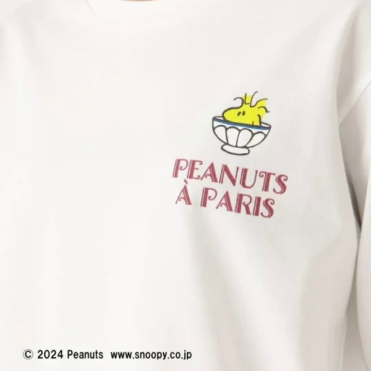 【Pre-order｜October】Afternoon Tea Living "PEANUTS IN PARIS" - Sweatshirt (Woodstock)