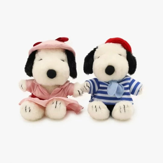 【Pre-order｜October】Afternoon Tea Living "PEANUTS IN PARIS" - Plush Set（Snoopy & Siblings）