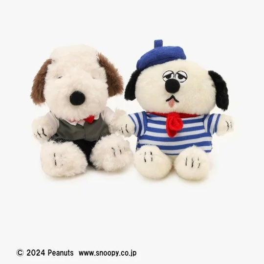 【預訂｜10月】Afternoon Tea Living「PEANUTS IN PARIS」- Snoopy 兄弟公仔 Set