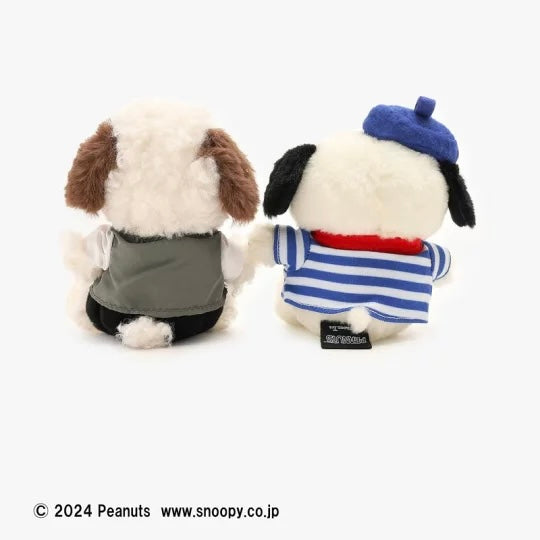 【Pre-order｜October】Afternoon Tea Living "PEANUTS IN PARIS" - Plush Set（Snoopy & Siblings）