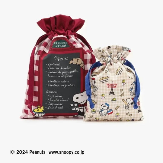 Afternoon Tea Living「PEANUTS IN PARIS」- 索袋2pcs