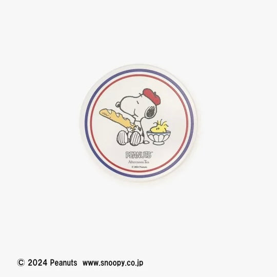 Afternoon Tea Living「PEANUTS IN PARIS」- 杯墊（Snoopy & Woodstock）