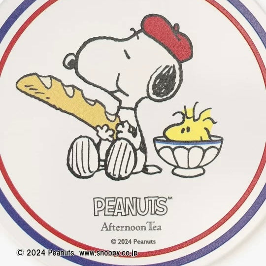 Afternoon Tea Living「PEANUTS IN PARIS」- 杯墊（Snoopy & Woodstock）