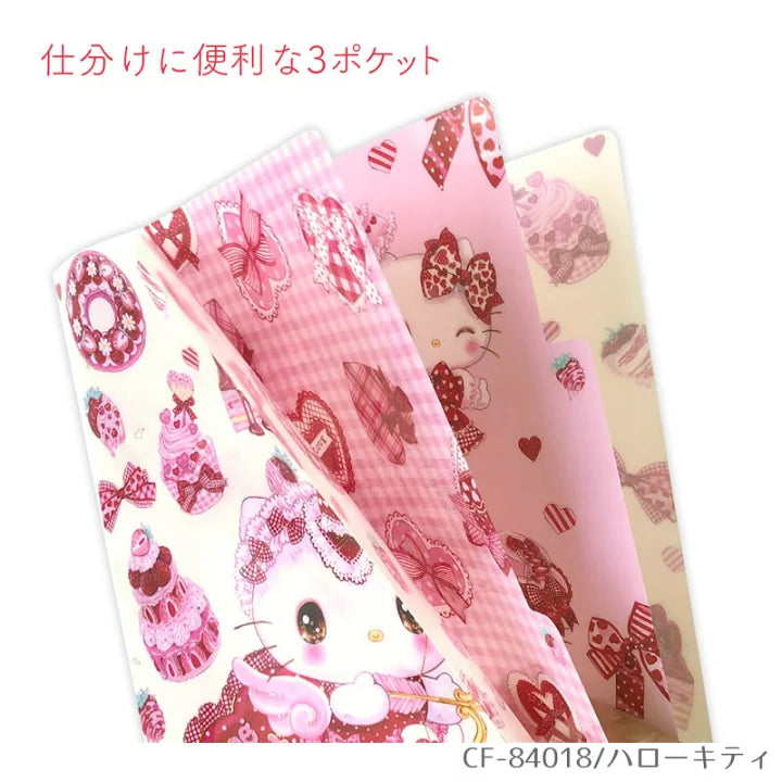 【Order】Sanrio x Amenomori Fumika Stationery Series -  A5 Clear File