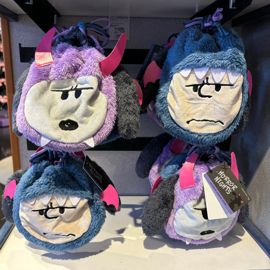 USJ Halloween Snoopy Horror Nights - 毛毛索袋 Set