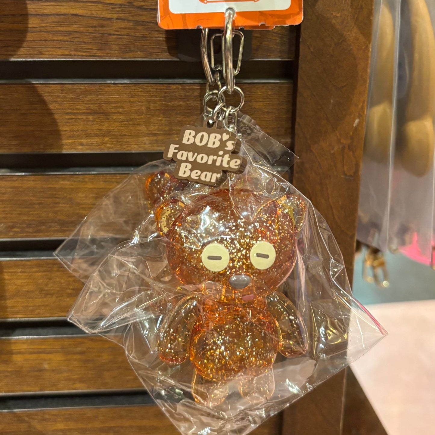 USJ Tim Bear 亞加力鑰匙扣 (閃粉)