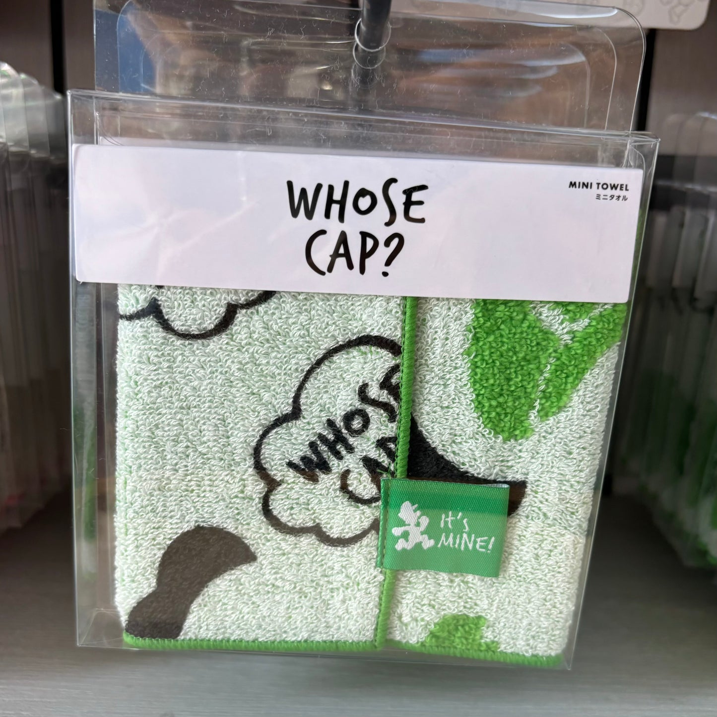 【訂貨】USJ 任天堂世界 Whose Cap Series 襟章 / 毛巾