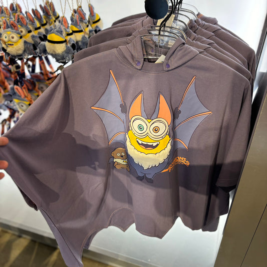 【Order】USJ Halloween 2024 - Batty Bob & Tim Kids Hooded Tshirt