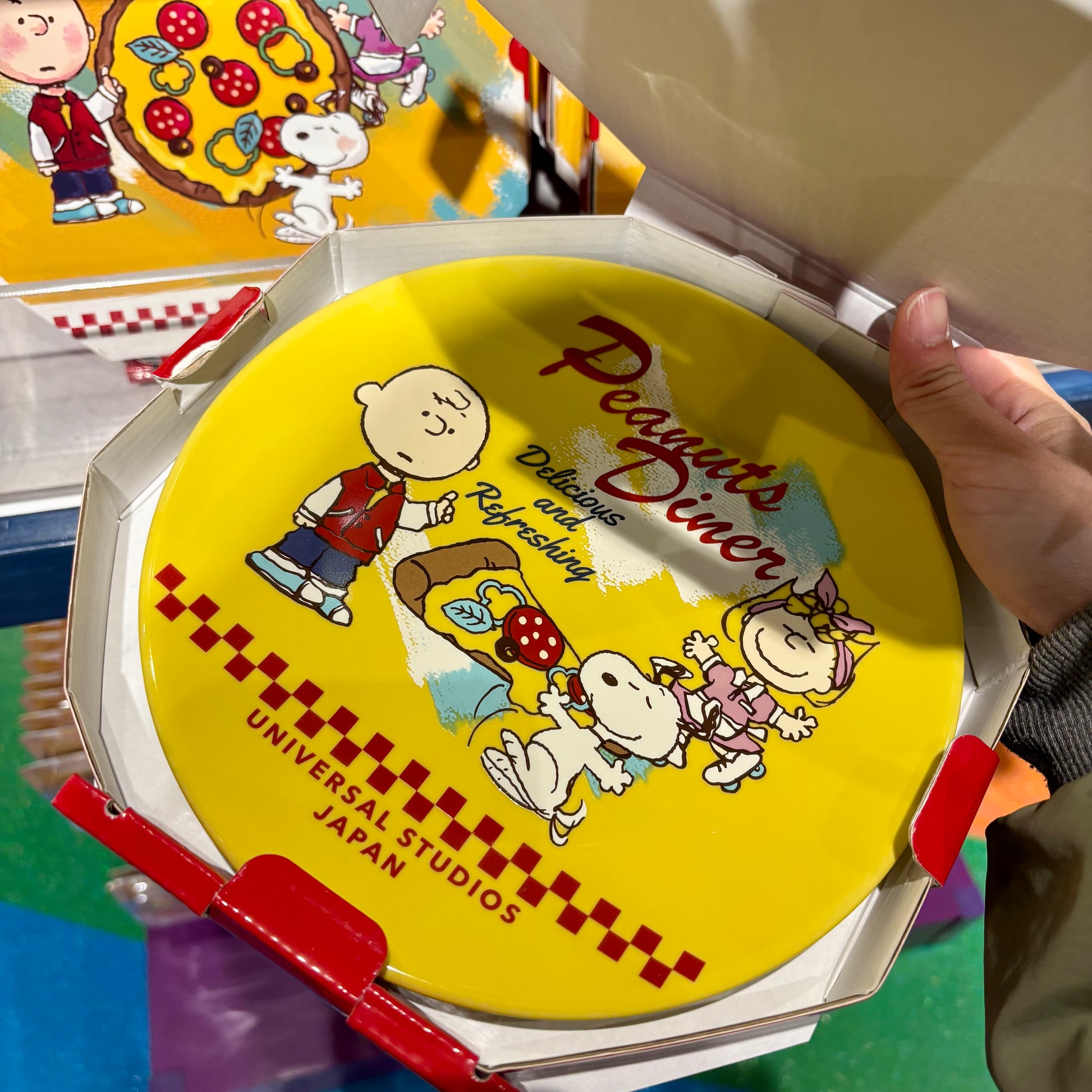 USJ Peanuts Diner 陶瓷圓碟