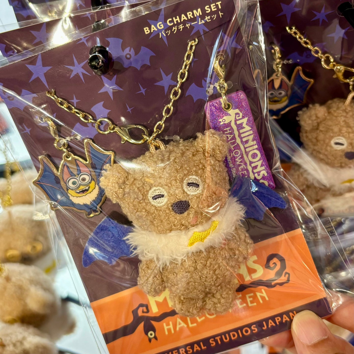 USJ Halloween 2024 - Bob & Tim Bag Charm Set