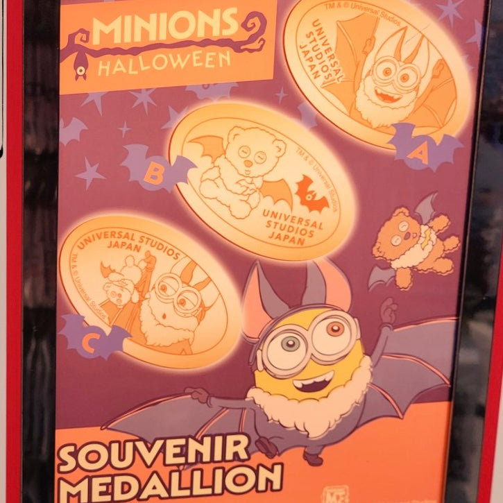 【Order】USJ Halloween 2024 - Minions Commemorative Coins / Coin Press Souvenir