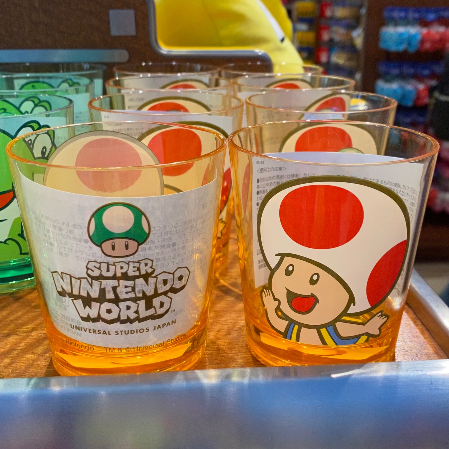 【訂貨】USJ 任天堂世界 膠水杯