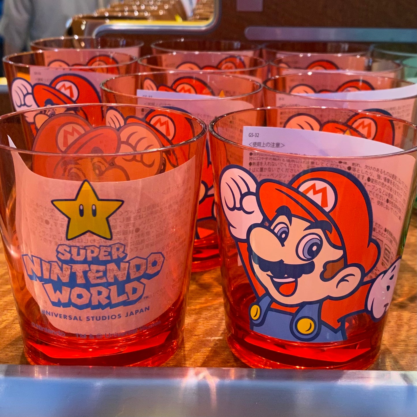 【訂貨】USJ 任天堂世界 膠水杯