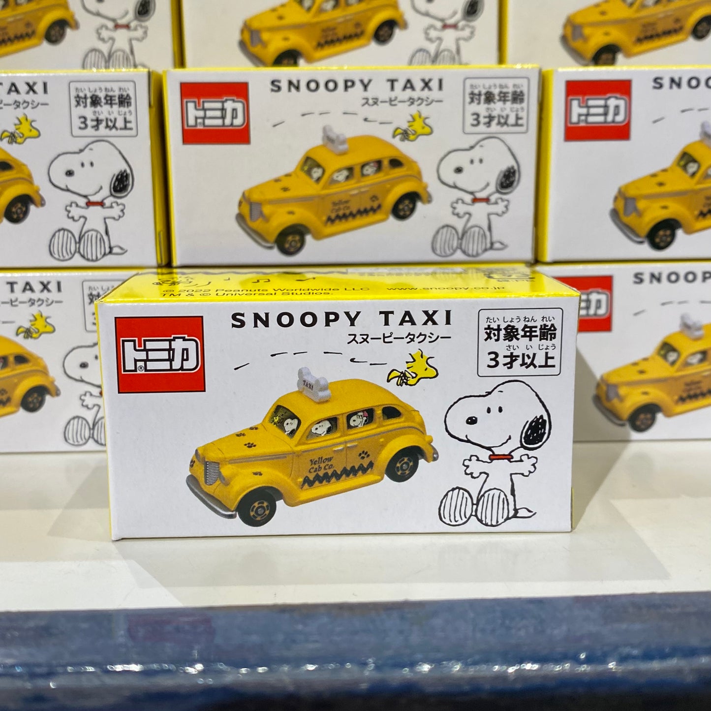 【訂貨】USJ 園內限定 Snoopy Tomica 車仔 迷你車