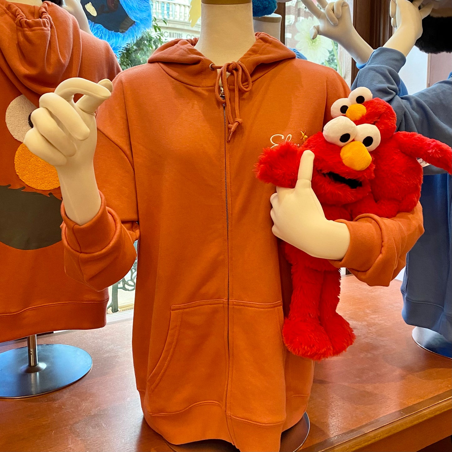 【Order】USJ Sesame Street Long Sleeve Hooded Jacket