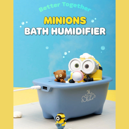 【訂貨】Minions Bob & Tim 泡泡浴加濕器