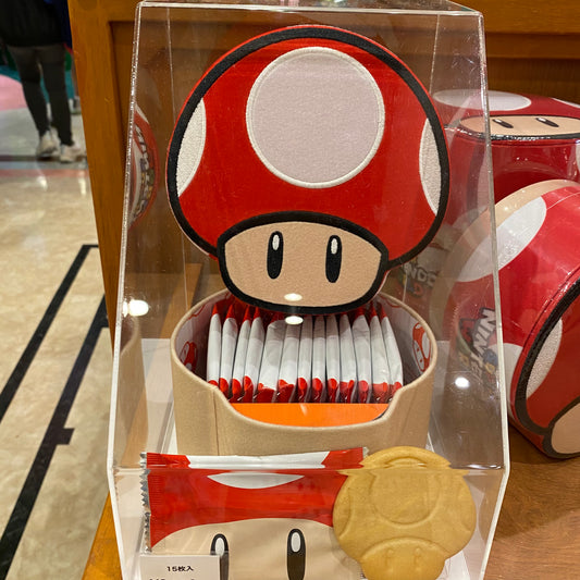 【訂貨】USJ Mario 蘑菇曲奇盒