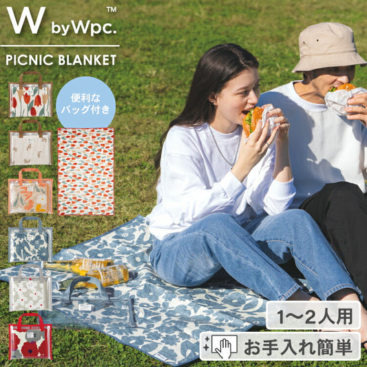 Wpc. 北歐風 野餐墊 附透明收納袋