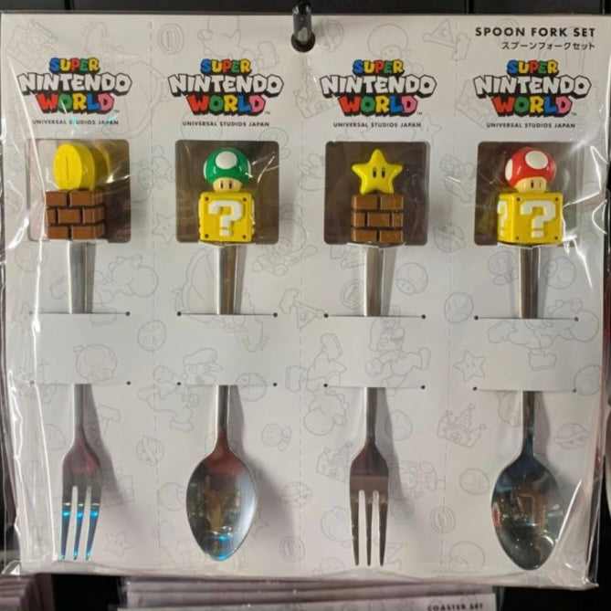 【Order】USJ Nintendo World Cutlery Set