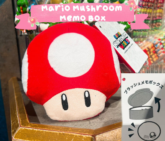 【Order】USJ Nintendo World Mushroom Memo Box